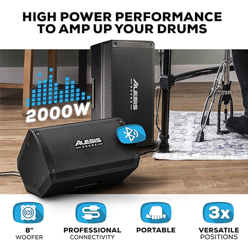 alesis strike amp 8 mk2 monitor trong dien