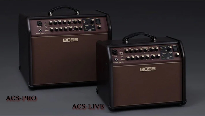 ampli boss acs live va acs pro chinh hang