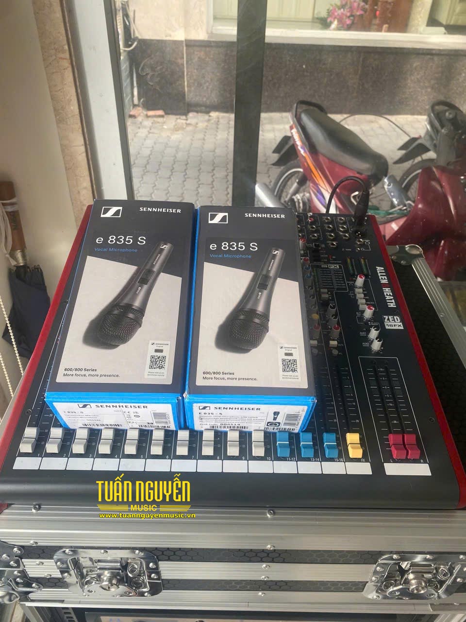 micro sennheiser e 835 s tuan nguyen music