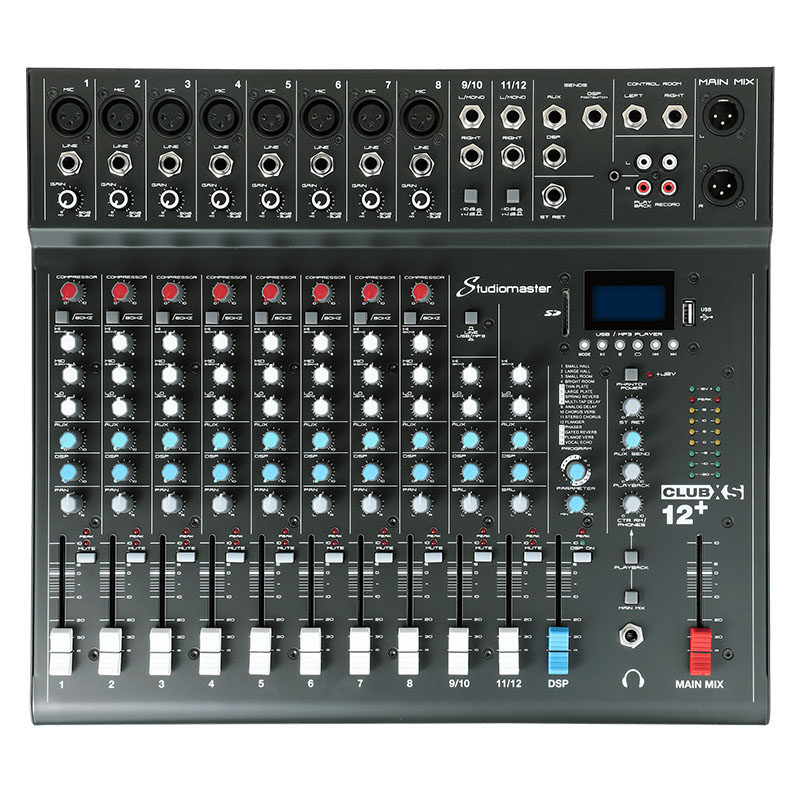 Mixer Studiomaster Club XS12 Plus