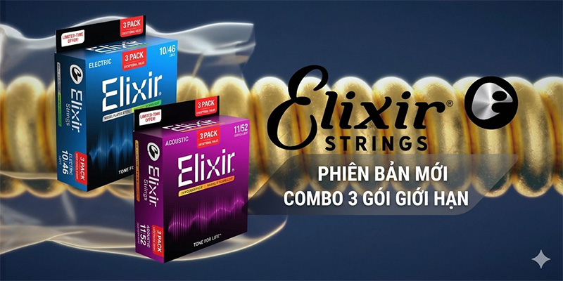 day dan guitar dien elixir pack 3 nanoweb 16567