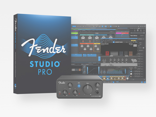 soundcard fender audiobox go tang phan mem fender studio