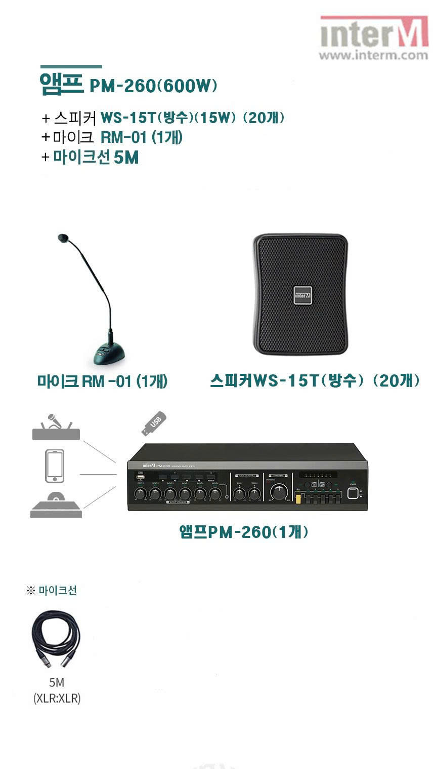 giai phap ampli inter m pm 260
