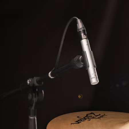 micro rode nt5 thu cymbal trong jazz