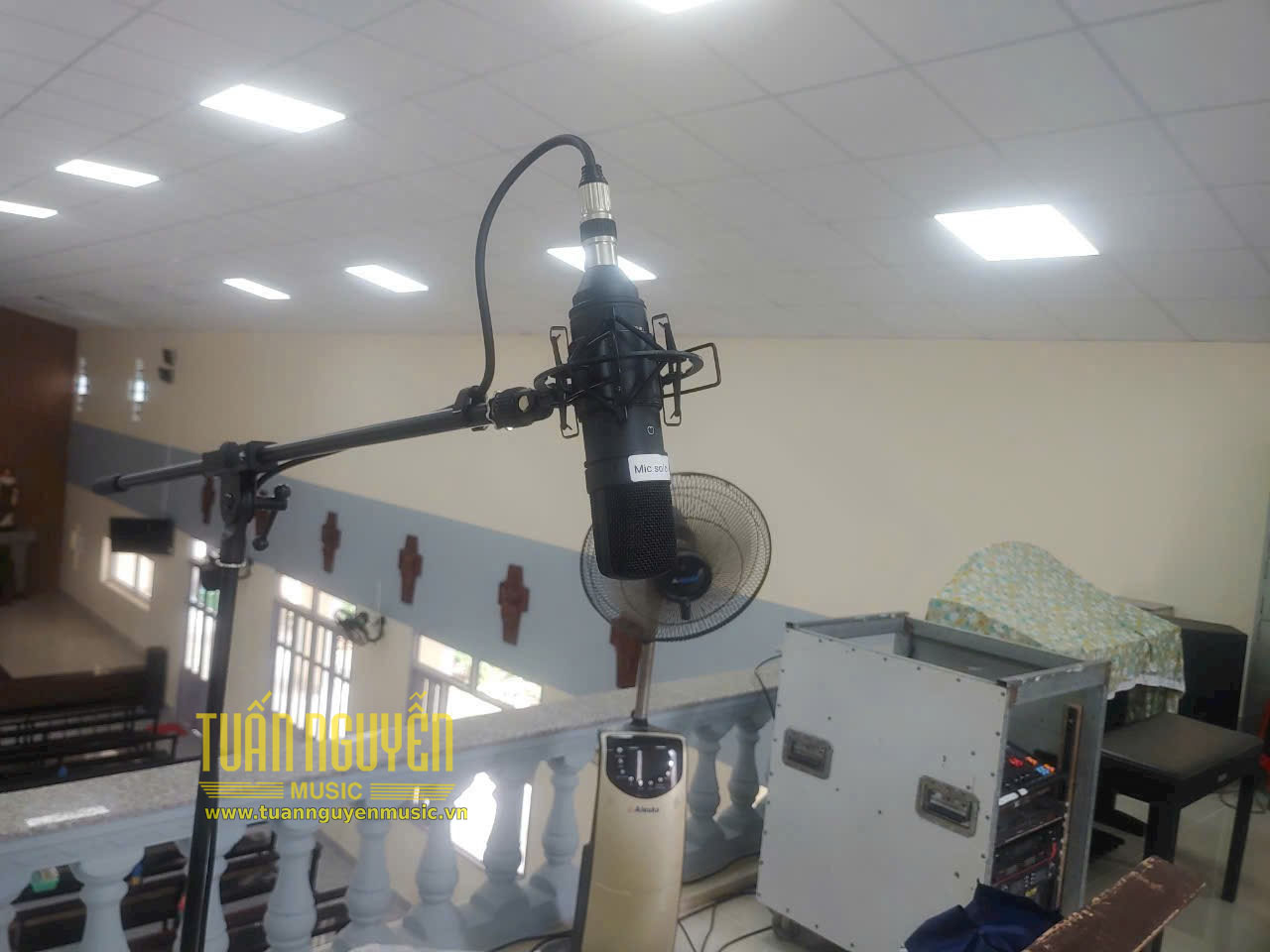 micro tascam tm 80 anh thuc te