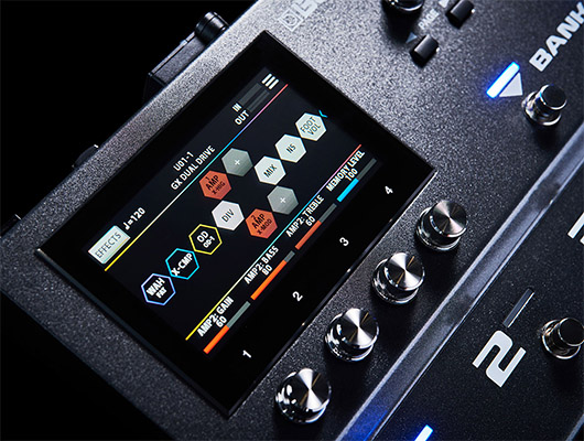 boss gx 100 co man hinh cam ung 4 3 inch