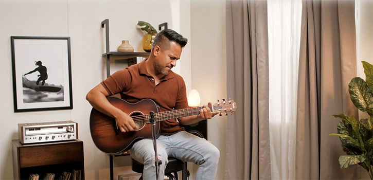 dan guitar taylor gs mini e koa plus chinh hang