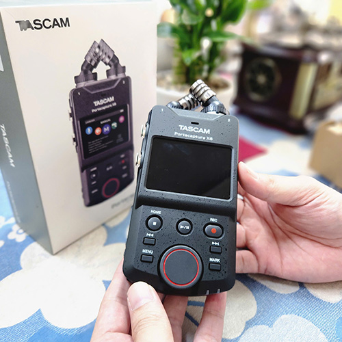 tascam portacapture x6 may ghi am cam tay chinh hang