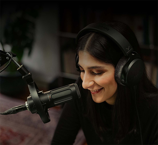 thu am giong noi voi micro beyerdynamic m 70 pro x