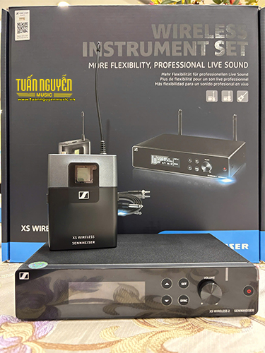 bo thu nhac cu khong day sennheiser xsw 2 ci1 a