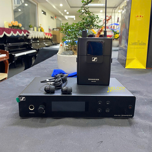 in ear monitor sennheiser xsw iem set anh thuc te