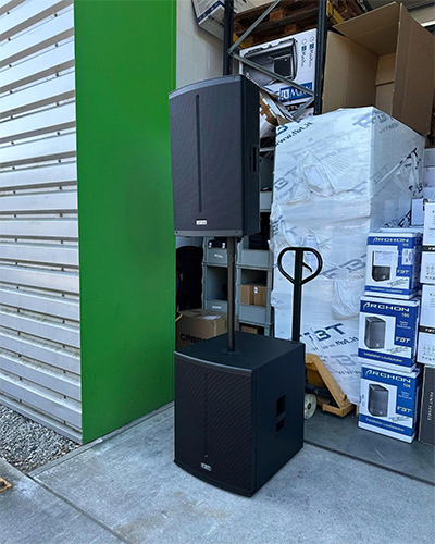 loa fbt x lite 112a ket hop loa sub active