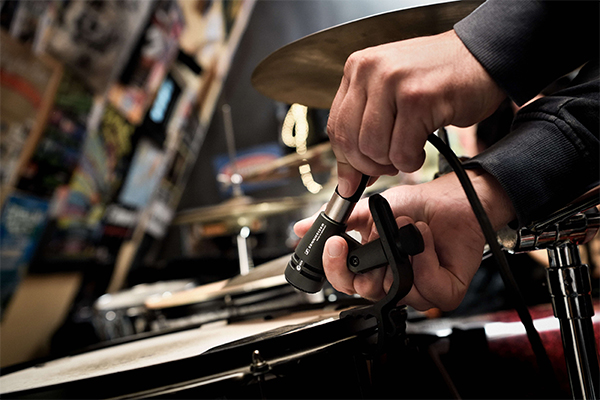 ung dung micro sennheiser e 604 thu am trong