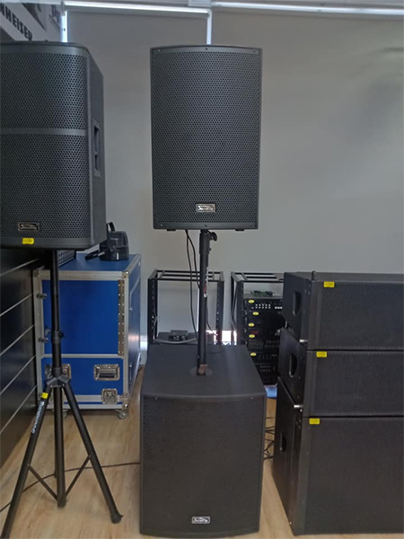 loa soundking kv15ad setup cung loa sub kv18sad