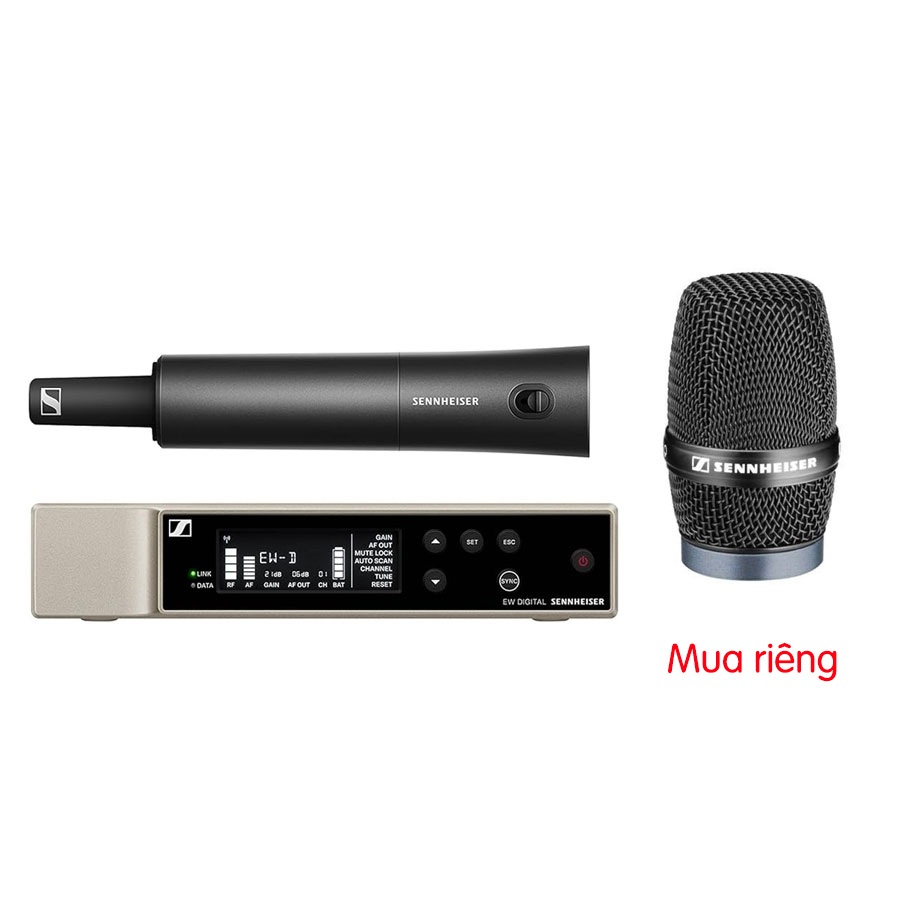 chi tiet bo thu phat song sennheiser ew d skm s base set