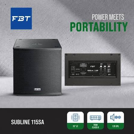 chi tiet loa fbt subline 115sa