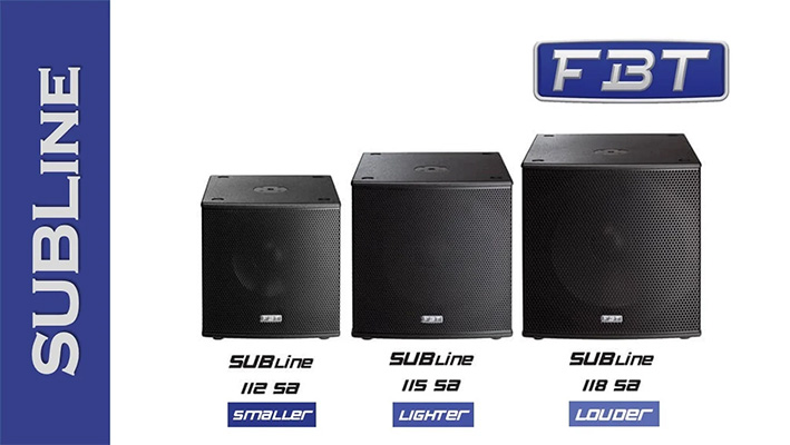 loa fbt subline series active lien cong suat