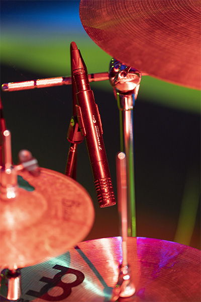 micro sennheiser e 914 thu am overhead trong jazz