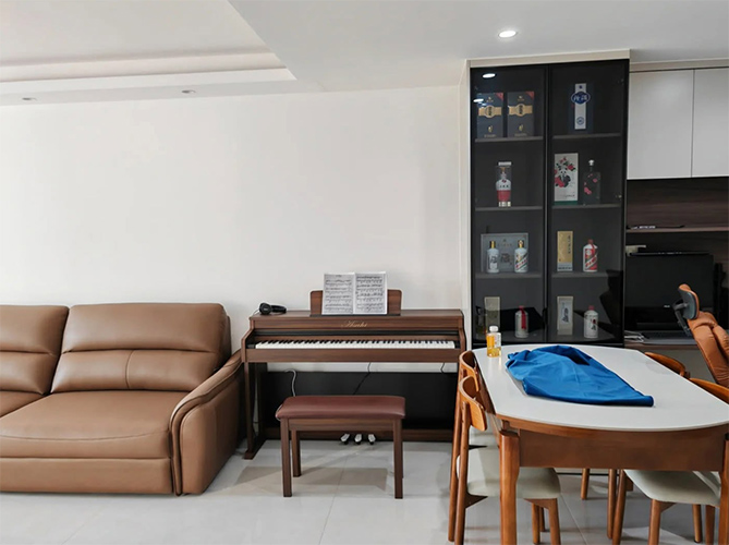 piano dien asahi a202 mau nau tai nha khach hang