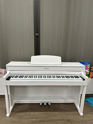 piano dien asahi a205 trang tai nha khach hang