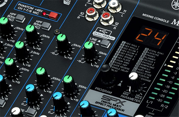 effect tren mixer yamaha mg12xu