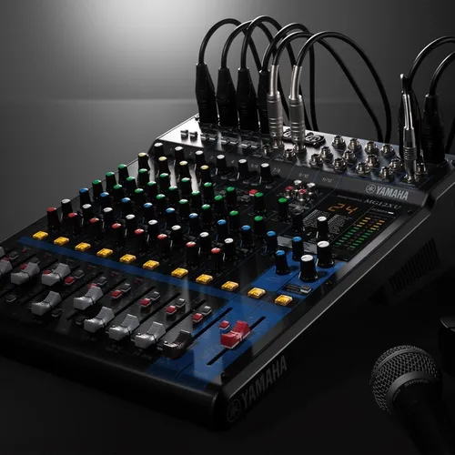 mixer yamaha mg12xu ket noi 8 micro