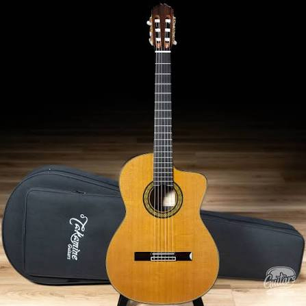 anh thuc te dan guitar classic takamine eh5c