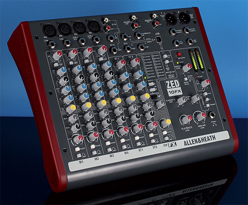 allen heath zed 10fx nho gon du chuc nang