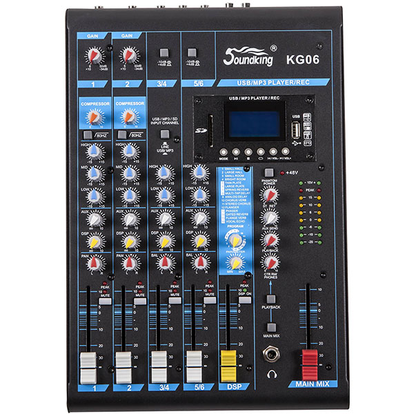 giao dien mixer soundking kg06