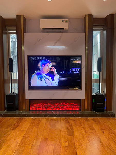 karaoke tai nha voi loa cot precision drive sc0802