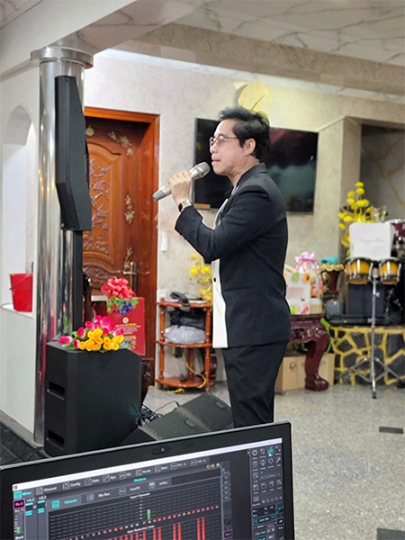 loa cot precision drive sc1503 ca si ngoc son