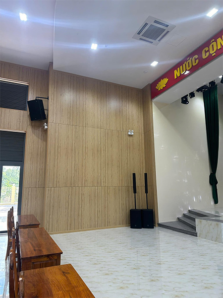 loa cot precision drive sc1503 thuc te