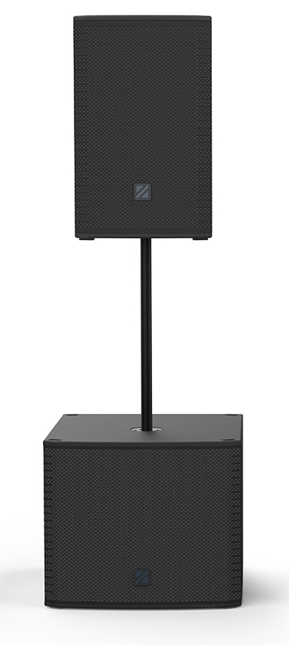 loa precision drive ap115 ket hop cung subwoofer ap118s