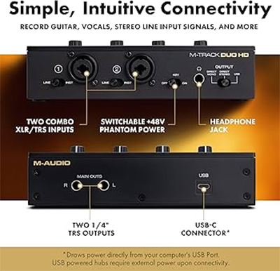 chi tiet soundcard m audio m track duo hd