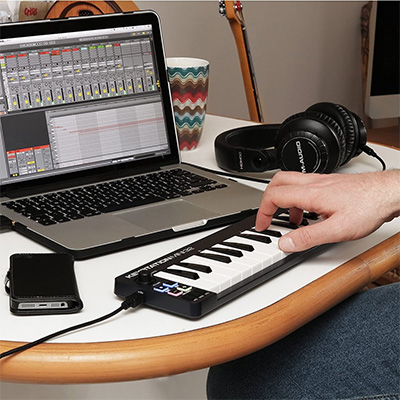 midi controller m audio keystation mini 32 nho gon