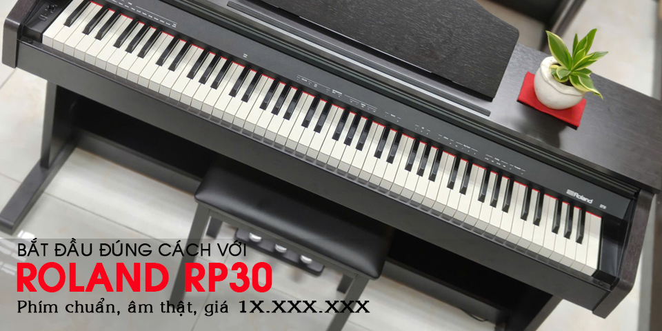 Roland RP-30 - Bắt đầu học đúng cách