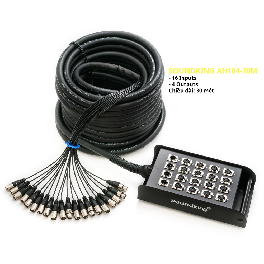 Hộp cáp line Soundking AH104-30M