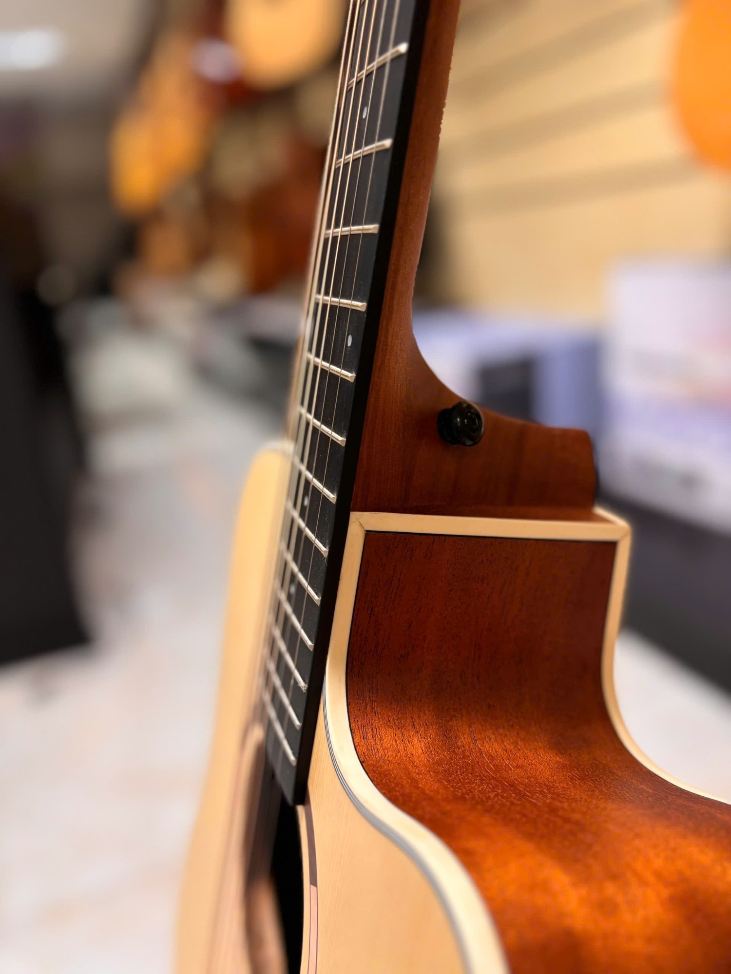 guitar-acoustic-Tanglewood-TS5CE-action
