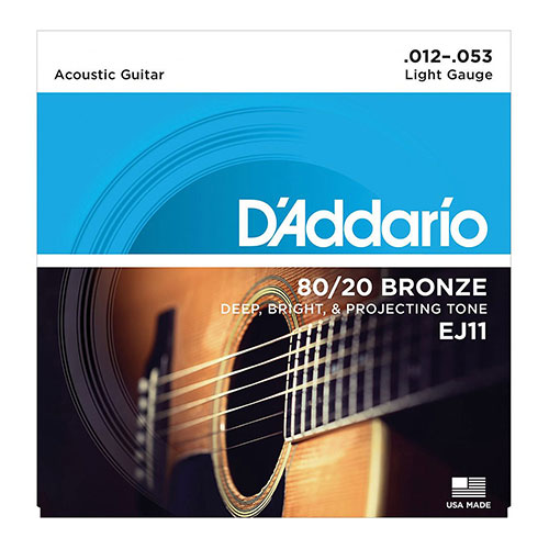 Dây đàn guitar acoustic D'Addario EJ11