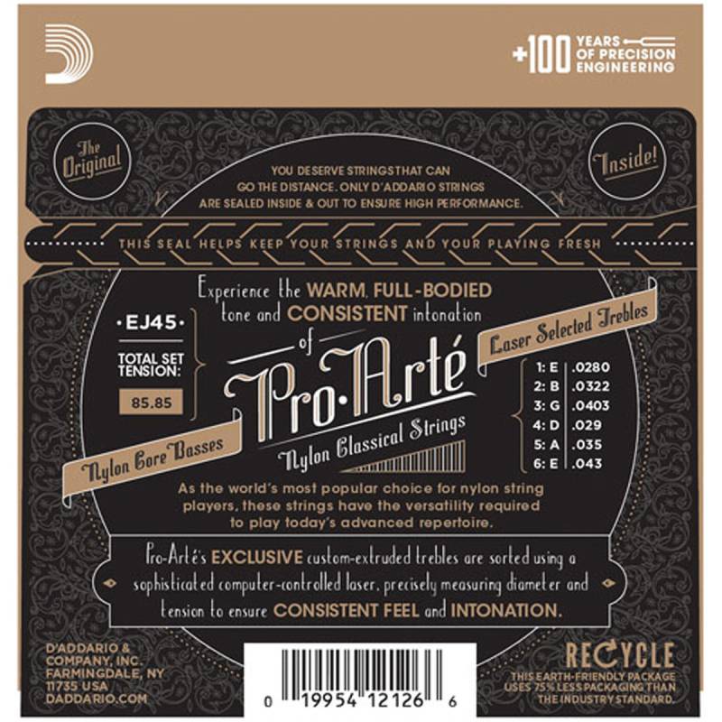 kich-co-day-dan-guitar-classic-daddario-ej45