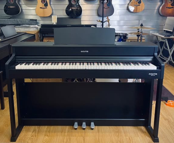 Piano điện Acutis ADP-80 (màu đen, trắng, gỗ sáng)