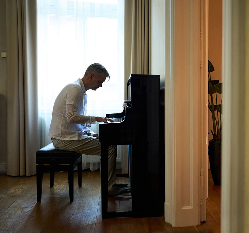 dan piano roland lx-9