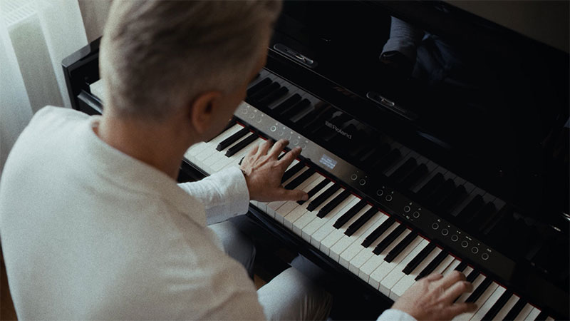dan piano roland lx-9 