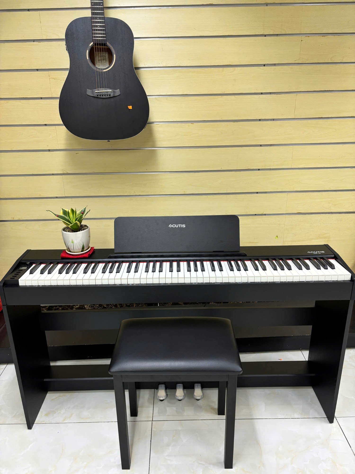 Piano điện Acutis ADP-30 màu đen