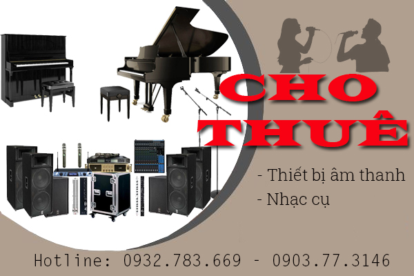 Cho thuê thiết bị âm thanh sự kiện