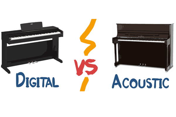 So sánh Piano cơ và piano điện